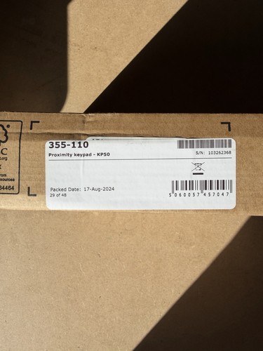 Paxton 355 110 proximity - 355-110, kp50